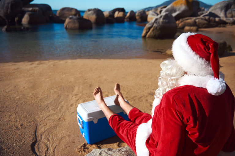 Santa Chilling